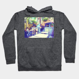 Bar  in Ramatuelle, France Hoodie